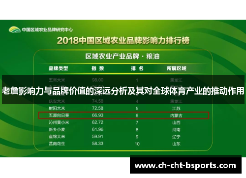 老詹影响力与品牌价值的深远分析及其对全球体育产业的推动作用